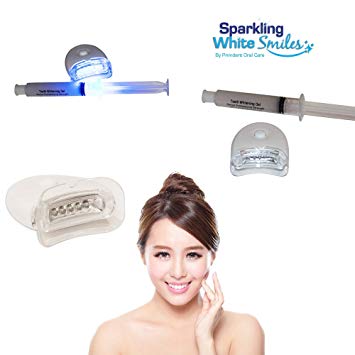Sparkling GLOW PRO Teeth Whitening Accelerator Light With 35% Teeth Whitening Gel - 5x More...